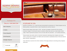 Tablet Screenshot of murphymurphyllc.com